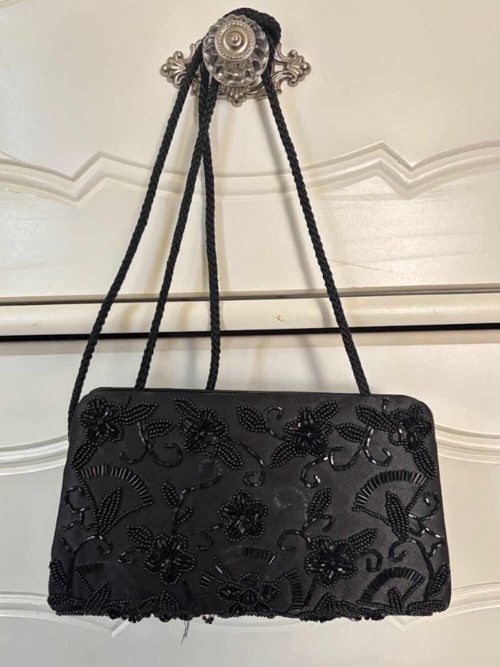 Vintage satin handbag